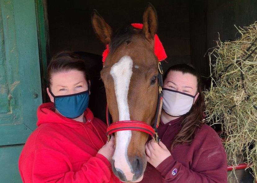 Julie Mathes and Alysha Robillard